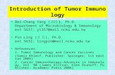 Introduction Tumor Immunology 2008 Spring