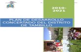 1 . - PDC TAMBILLO 2010 - 2021