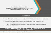Licitaciones Internacionales en Iberoamerica