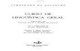 Saussure Livro Curso de Linguistica Geral