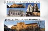 Gótico Flamígero en Francia y España
