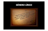 Genero Lirico