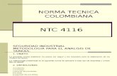 NORMA TECNICA COLOMBIANA 4116.ppt