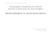 Libro Di Astrologia Gratis -Astrologia e Psicoanalisi - Giuseppe Galeota Al Rami
