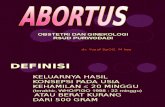 ABORTUS +KURETASE (ys)