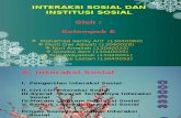 Interaksi Sosial Dan Institusi Sosial Ppt