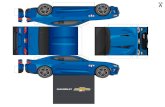 Camaro Cubecraft Azul