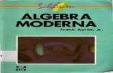Schaum Frank Ayres Algebra Moderna PDF