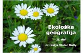 Ekološka geografija - 2. del