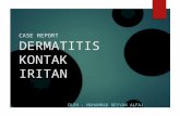 Dermatitis Kontak Iritan case report