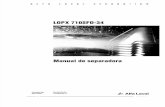separadora LOPX-710-operador
