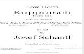 Low Horn Kopprasch
