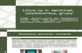 System Linux Cz2 Terminal Uzytkownicy Grupy PL