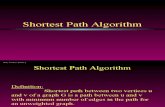 Shotest Path Algorithm Dijikstra’s Algorithm