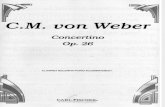 Weber Concertino