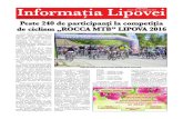 Informatia Lipovei - nr 48 - 20 aprilie 2016