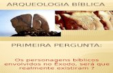 Arqueologia bíblica - Exodo