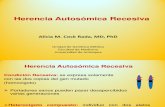Herencia Autosómica Recesiva - Alicia. Mª Cock Rada