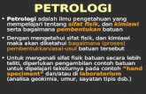 Petrologi Petrografi