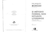 (Medvedev) O Método Formal Nos Estudos Literários