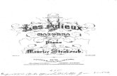 Strakosch, Maurice (1825 - 1887) - Les Adieux, Mazurka (Déd.à Gottschalk)_Original !!