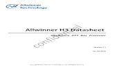 Allwinner H3 Datasheet V1.1