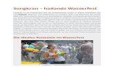 Songkran – Thailands Wasserfest