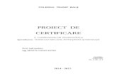 Proiect de certificare