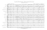 Laudate Dominum (Full Score)