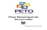 Plan Municipal de Desarrollo Peto 2015 - 2018
