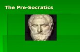 Pre-Socratics to Aristotle