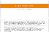 Hiponatremia - Oprea Elena-dana