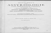 Zeitschrift Für Assyriologie Und Verwandte Gebiete-Bd. 44 (1938)