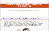 Bahan Kuliah Tata Laksana Diare, Dr. Hartaniah Sadikin, Sp.A