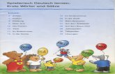 Holweck a Spielerisch Deutsch Lernen Erste Worter Und Satze