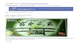 1:3 Scale Samurai Sword (Miyamoto Musashi)