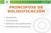 Principios de Solidificación