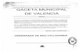 Proyecto de Ordenanza de Red Cicloviaria de la ciudad de Valencia, en el estado Carabobo