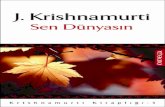 Jiddu Krishnamurti - Sen Dünyasın - (CS)