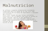 Malnutricion desnutricion