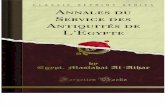 Annales Du Service Des Antiquites de LEgypte 1200021213