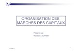 Organisation Marché Des Capitaux