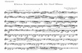 Paul Hindemith - Kleine Kammermusik Clarinet