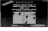 Lorenzo y Zangaro 2002 Proyectos y Metodologia de La Investigacion