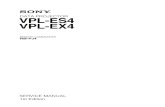 Sony Vpl-es4 Ex4 Rm-pj4