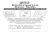 Scholastic K Skills (Alphabet & Fine Motor Skills)