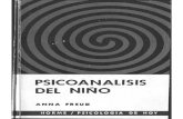 Freud, Anna - Psicoanálisis Del Niño - Ed. Paidós