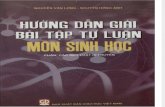 Hướng dẫn giải bài tập tự luận môn sinh học (Phần Các quy luật di truyền) - Nguyễn Văn Long