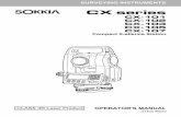 Manual de estacion total sokkia CX