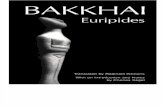 Euripides - Bakkhai